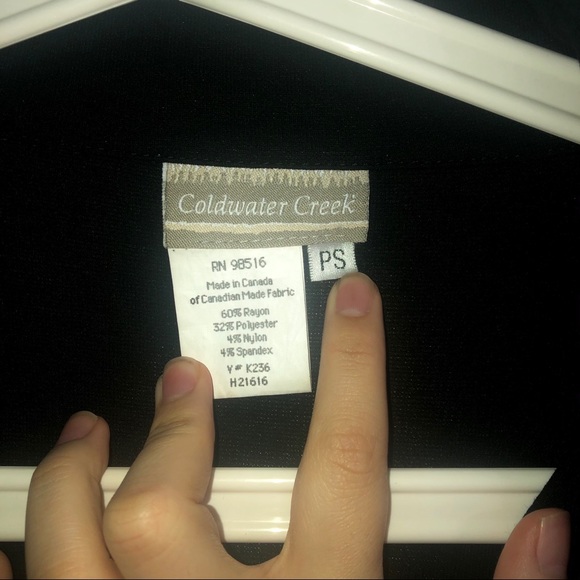 ‼️BLACK COLDWATER CREEK CARDIGAN - Picture 13 of 13